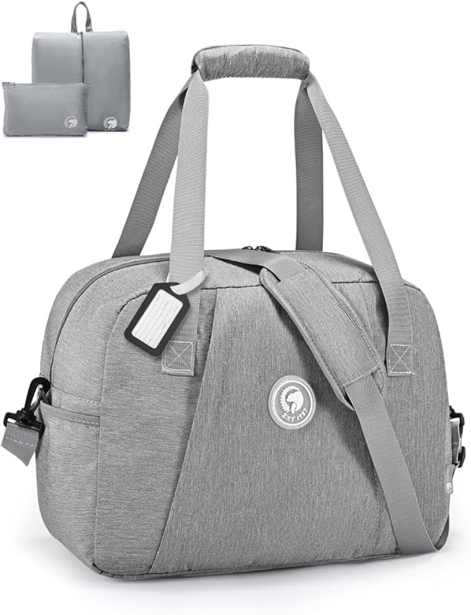 Handbagage Reistas 40x30x20 cm 25L voor Vliegtuig, Waterdicht Nylon, met Nat/Droog Vak, Onder de Stoel
