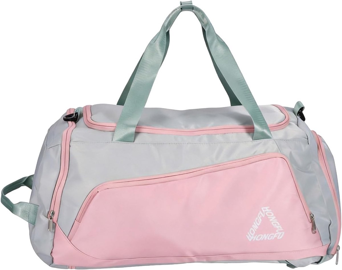 Sporttas met Schoenenvak - Zwart - 45 l - Waterdichte Rugzakfunctie - Voor Dames
