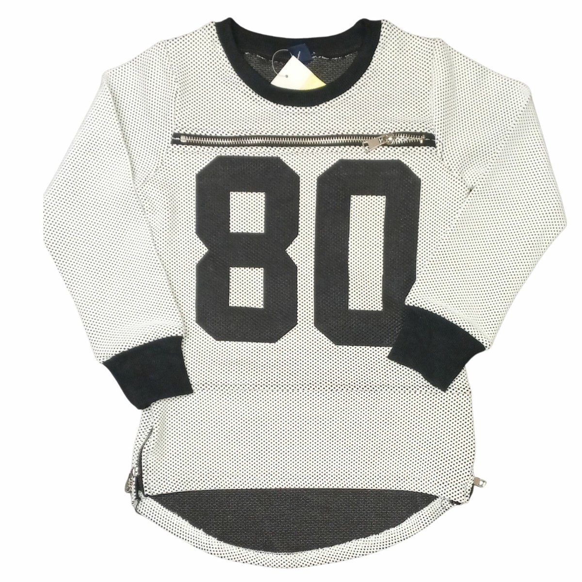 Jongens longsleeve 80 - Wit - 98/104