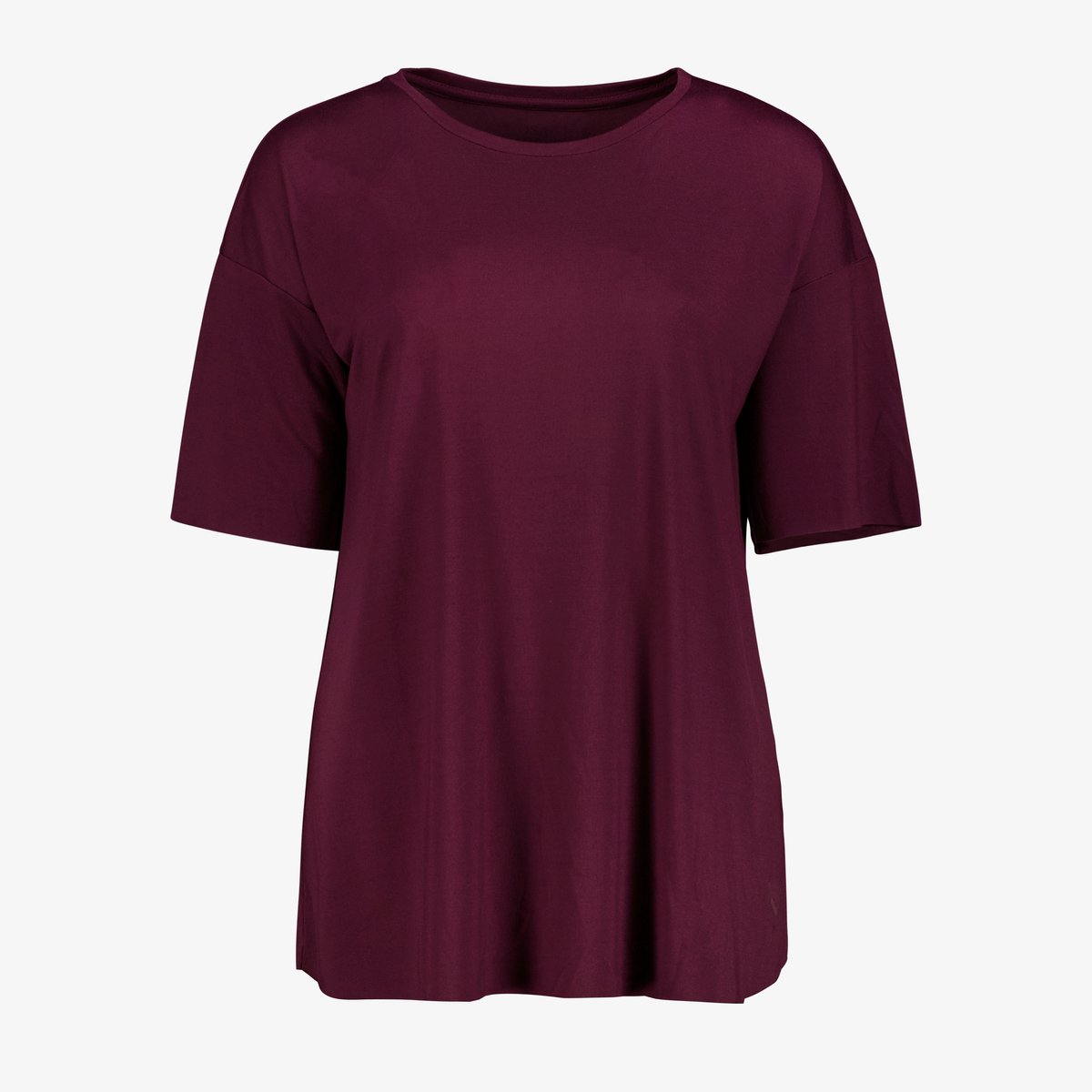 Osaga dames training T-shirt bordeauxrood - Maat S
