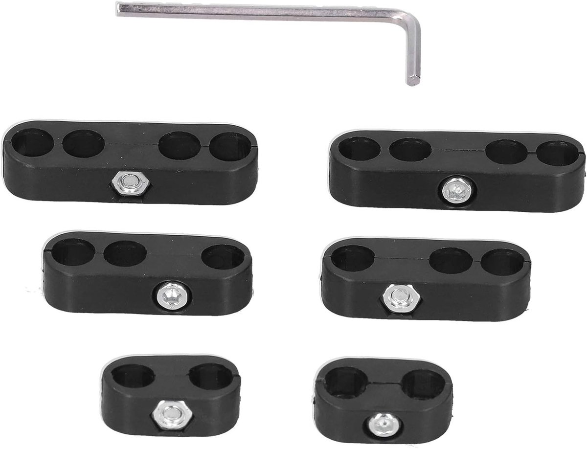 Motor Bougiekabel Scheidingsclip voor 7mm en 8mm Bougiekabels - Kabelbeheer en Bescherming
