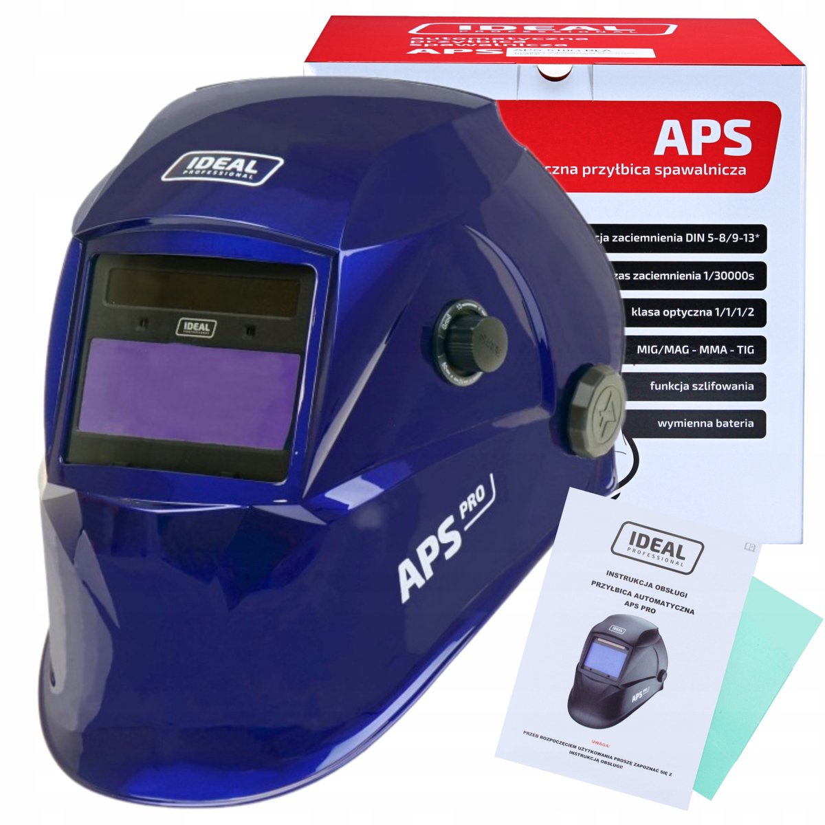 Automatische Lashelm APS-510G BLU PRO True Color