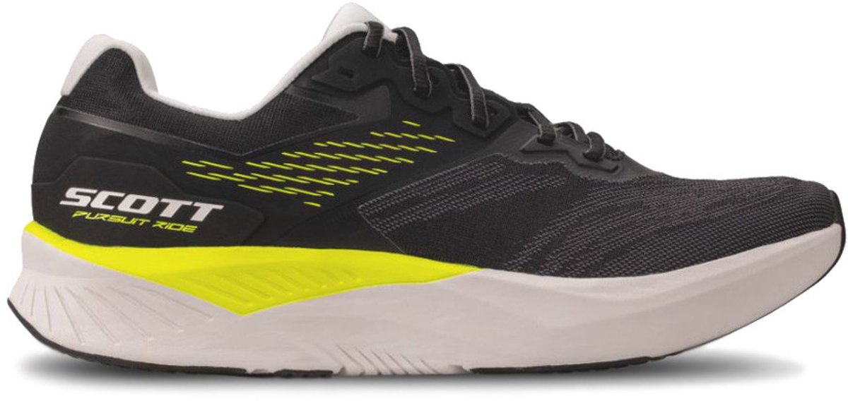 Scott Pursuit Ride - Hardloopschoen - Zwart/geel - Maat 46