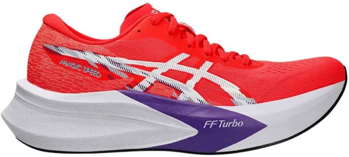 Asics Magic Speed 4 Hardloopschoen Flash Rood