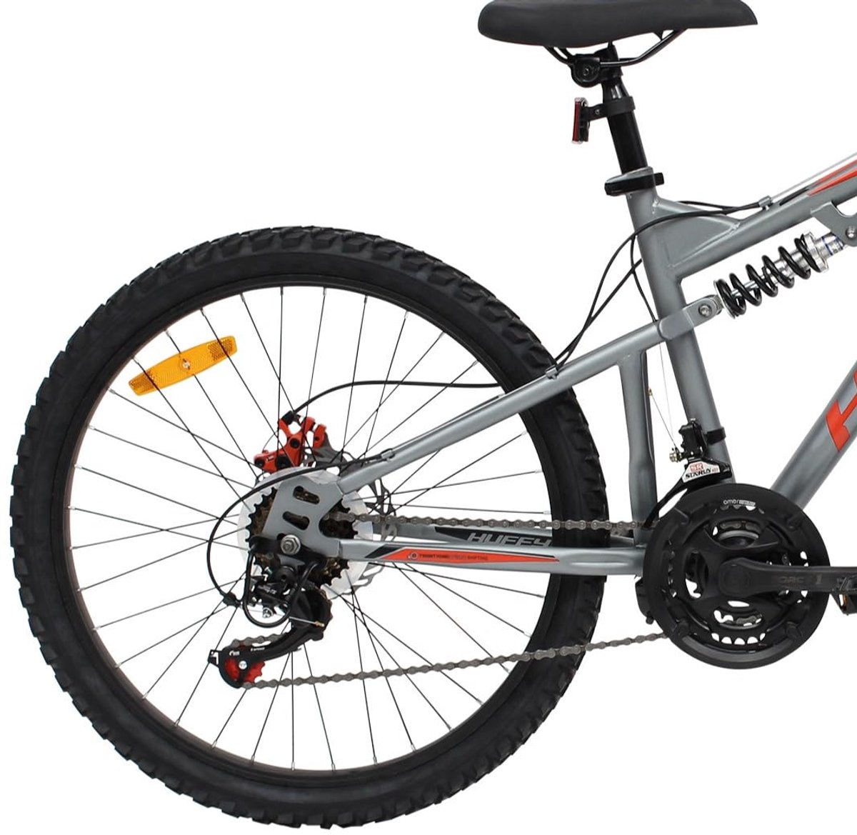 Huffy Marker 24" Mountainbike 21 versnellingen - Grijs - ShopVlot