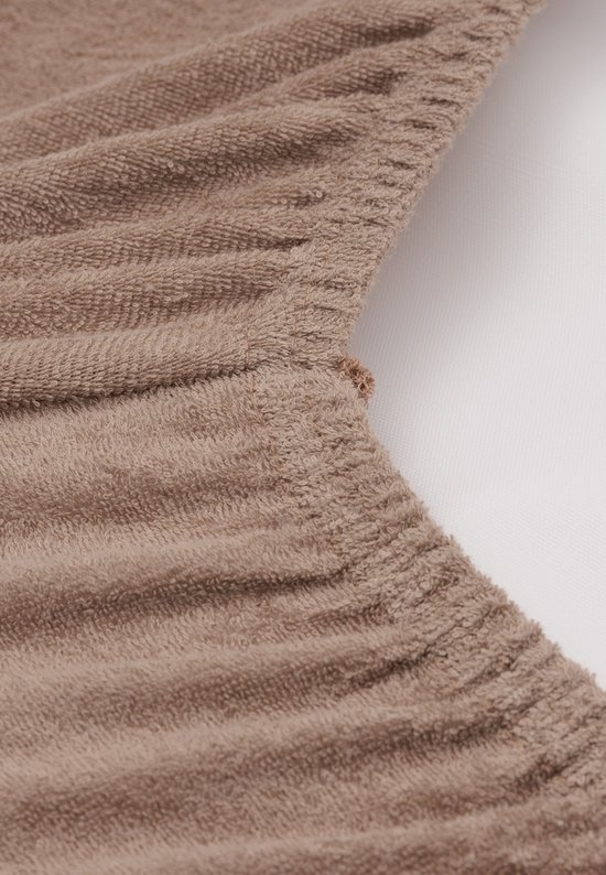 Jollein Aankleedkussenhoes - 50x70cm - Badstof - Milky Coffee/Ivory - 2 stuk — afbeelding 2
