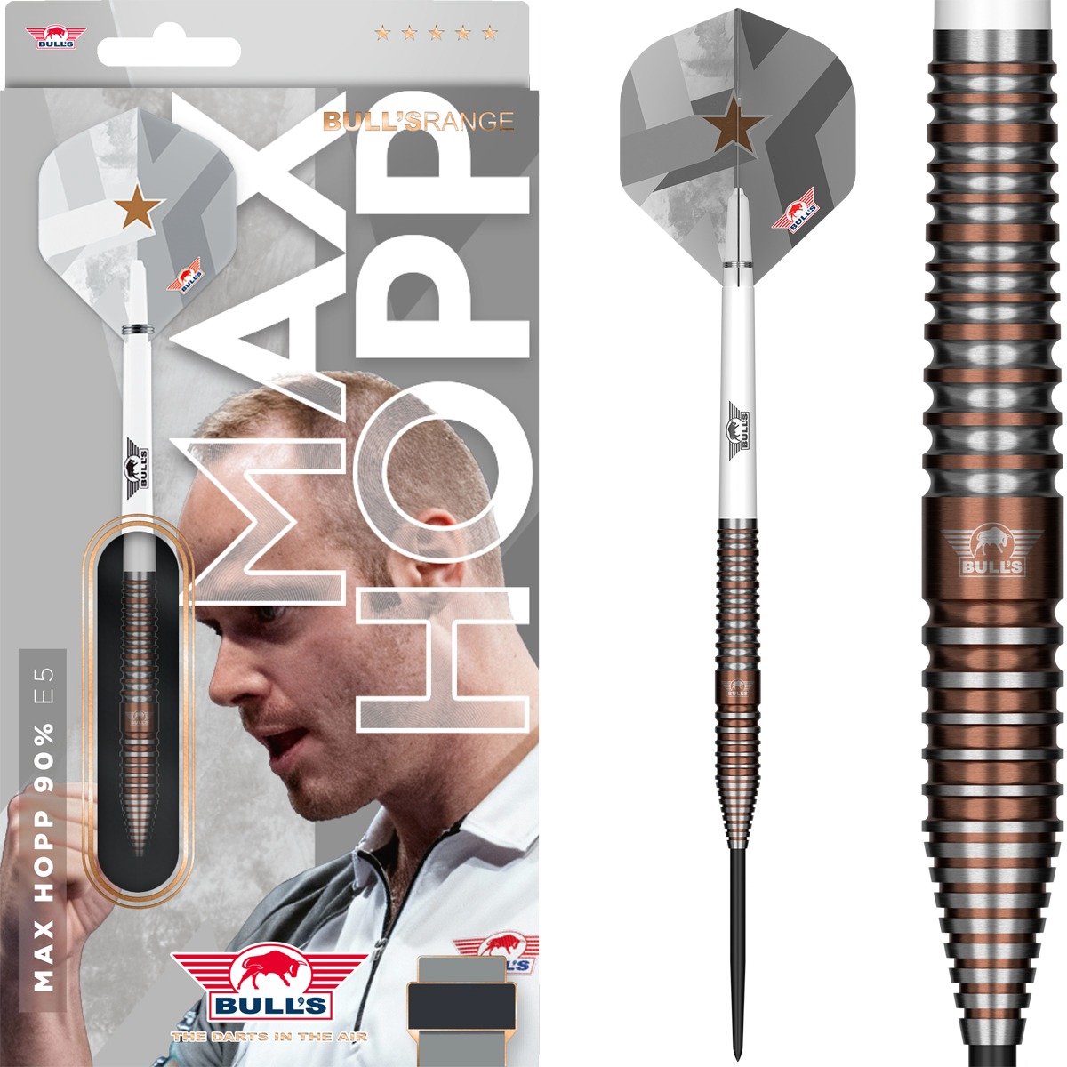 Bull's Max Hopp E5 90% - Dartpijlen