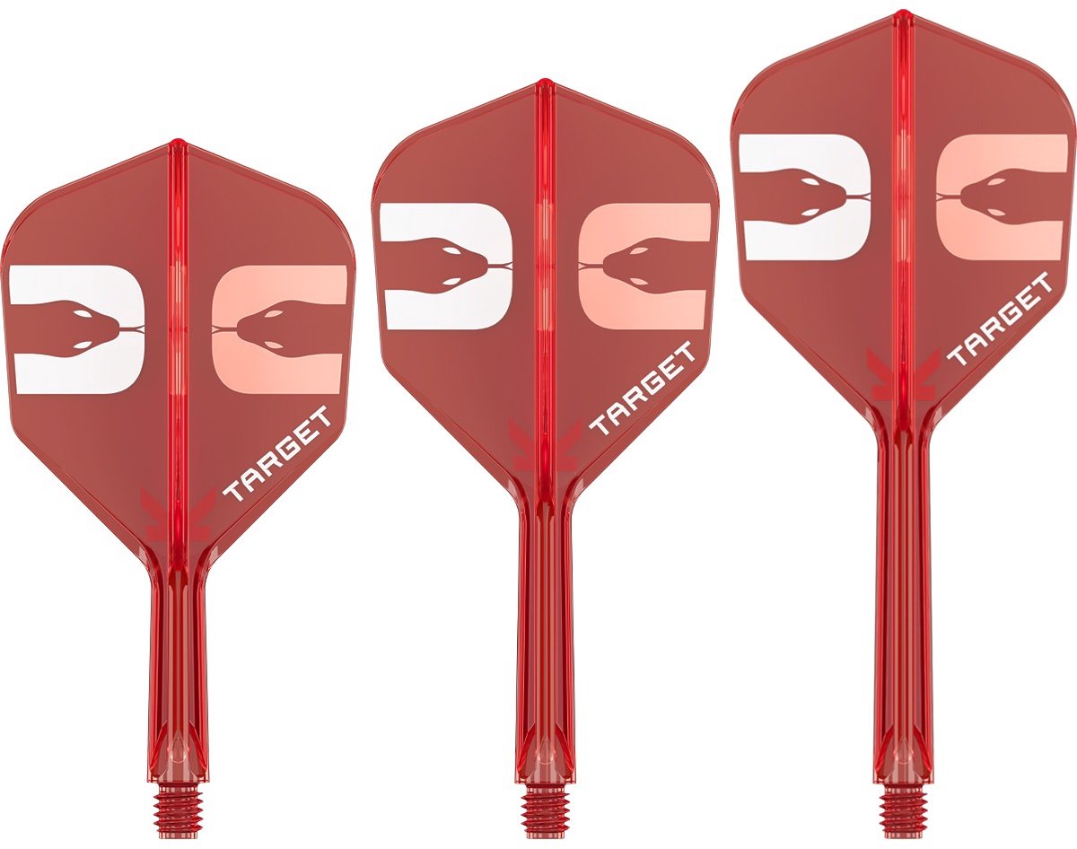 Target K-Flex Nathan Aspinall Red NO6 - Dart Flights