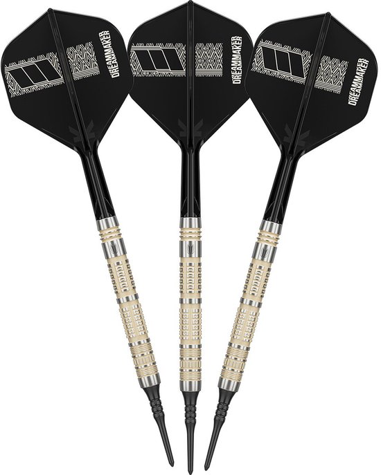 Target Dimitri van den Bergh 95K 95% Soft Tip - Dartpijlen van Target — afbeelding 2