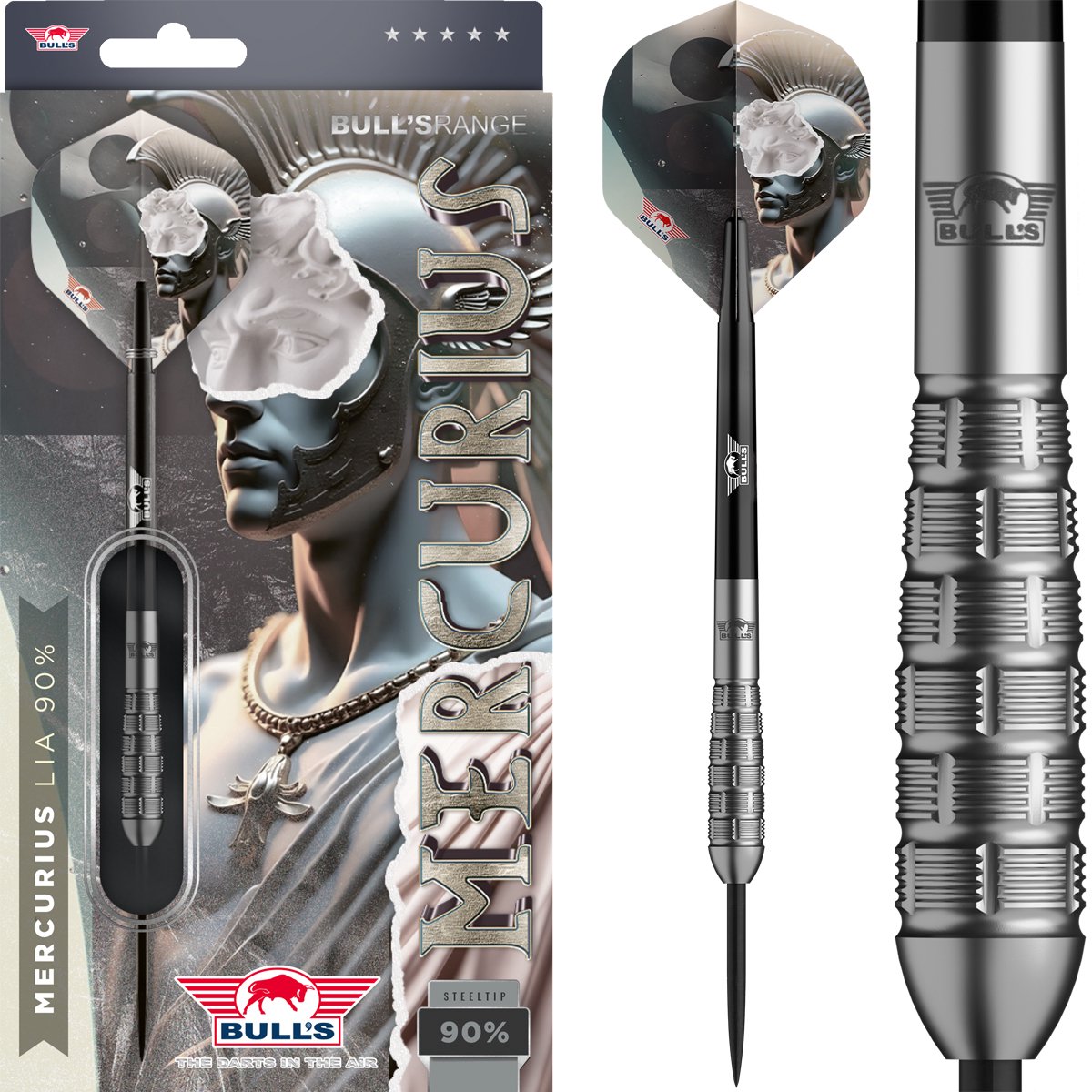 Bull's Mercurius Lia 90% - Dartpijlen