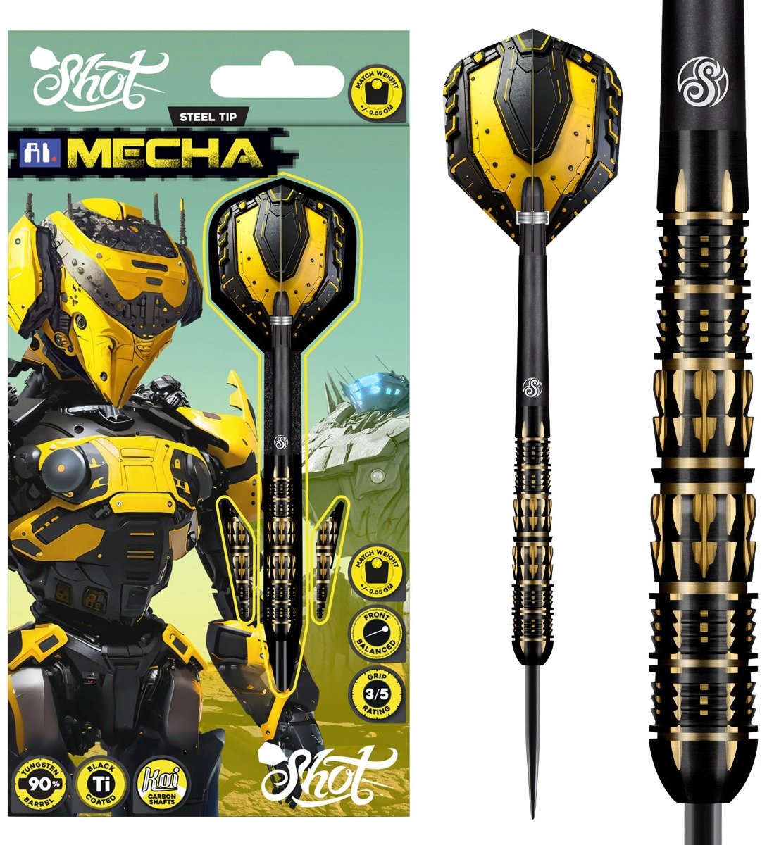 Shot AI Mecha 90% - Dartpijlen