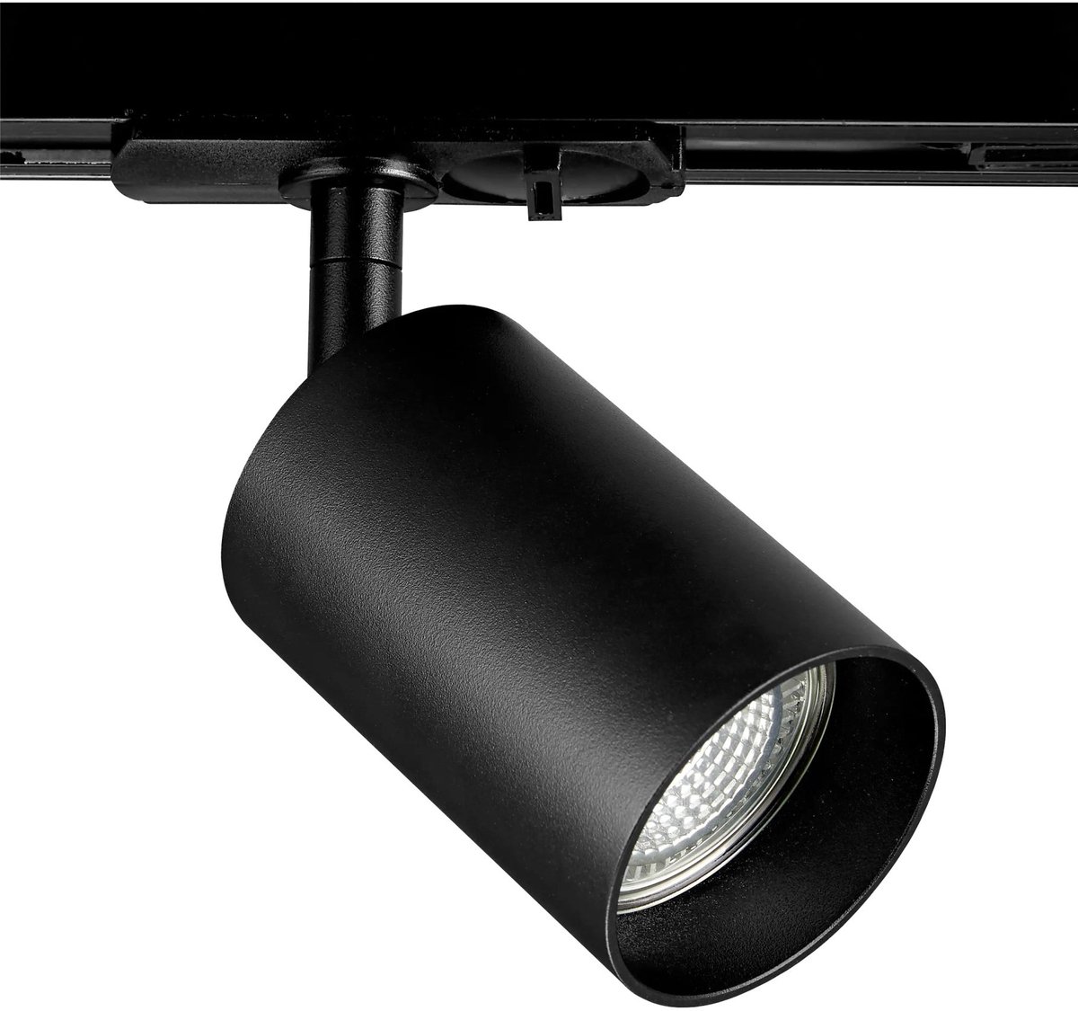 Taboo 1L railspot voor monofase railsysteem, GU10-fitting, dimbaar, aluminium zwart, excl. lichtbron