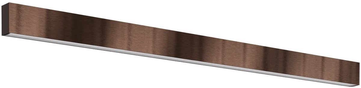 Infinitus LED-profiel 1200 mm, 27W, 3570 lumen, 2700K warm wit, dimbaar, aluminium, brons