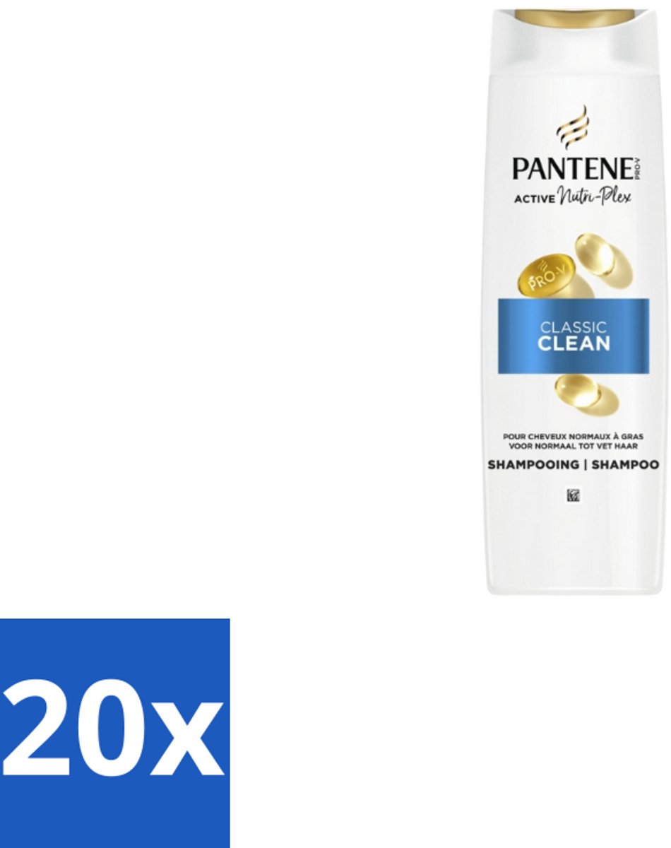 20 x Pantene – Shampoo – Classic Clean – 250 ml - Koffiezetapparaat