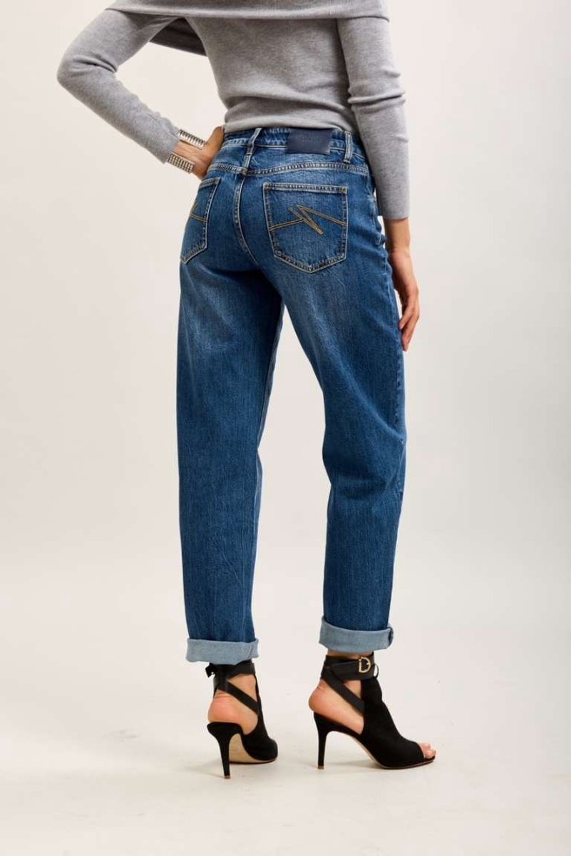 Toxik3 - mom fit dark jeans