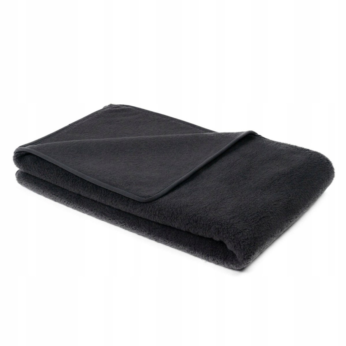 Luxe Merinowol Alpaca Plaid - 200x200 cm - Antraciet