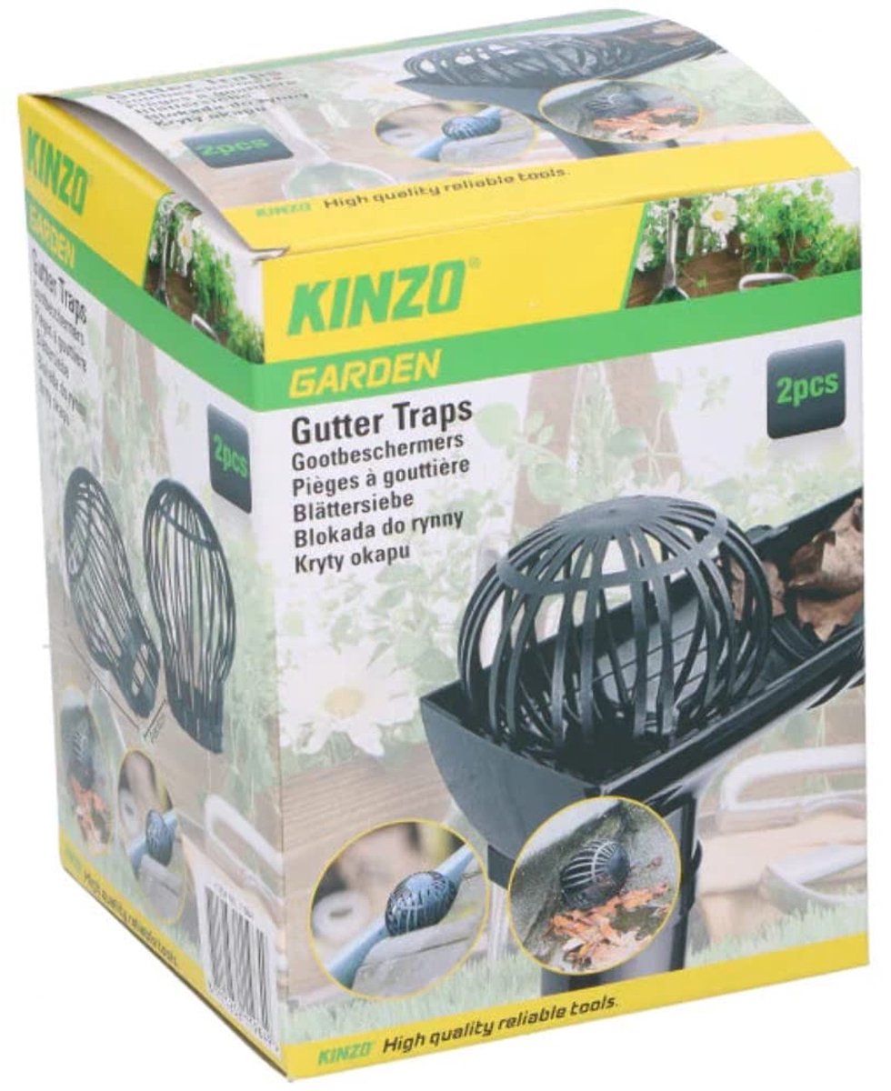 Elzusha - Gutter Guards - 2 Stuks Gootbescherming - Zwart