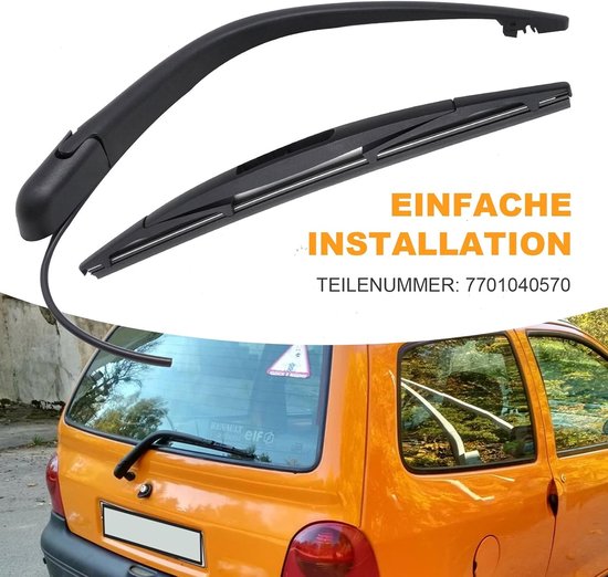 Windruitenwisser Arm Achter en Voorruitwisserset, Vervanging voor Renault Twingo 1993-2007, Hoogwaardige Kwaliteit en Betrouwbaarheid — afbeelding 4