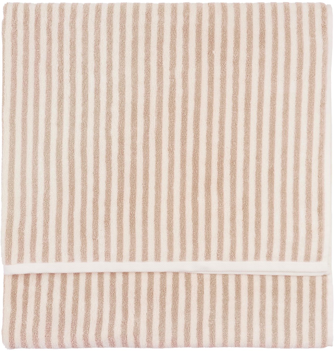 Elzusha - Luxe Katoenen Badhanddoek met Strepen 70x130cm