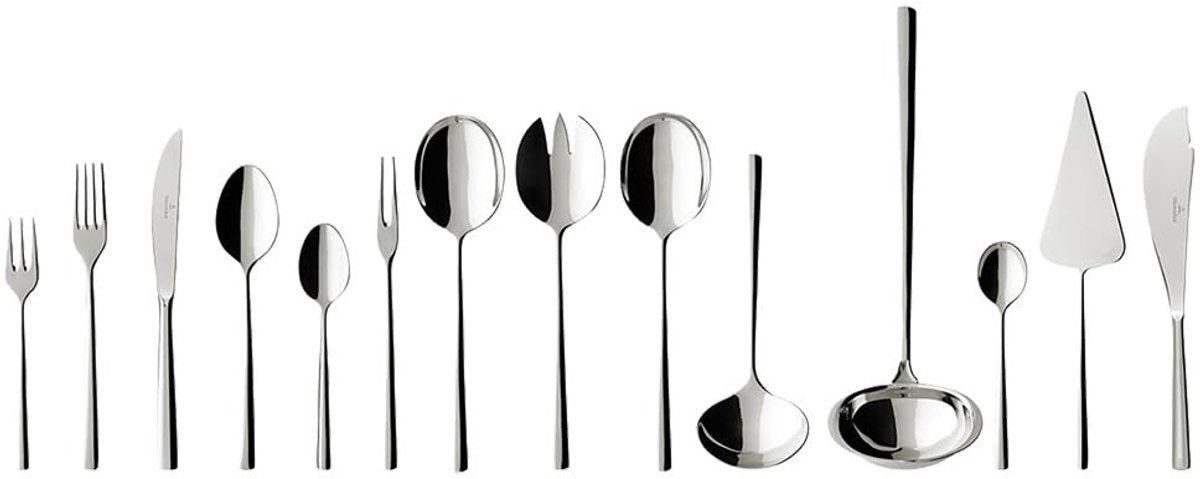 Elzusha - Elegant Tafelbestek 70-delig voor 12 Personen