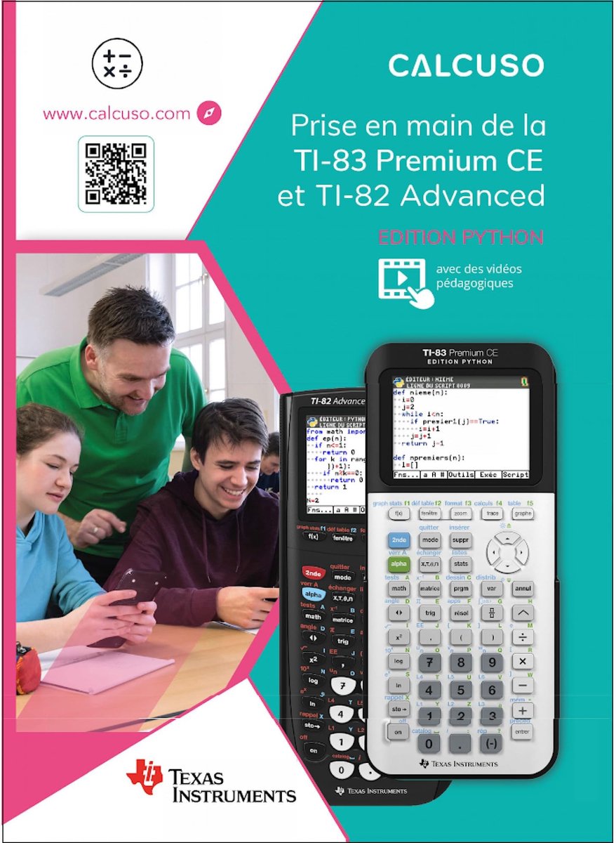 Elzusha - Handboek Voor TI-83 Premium CE Python Rekenmachine