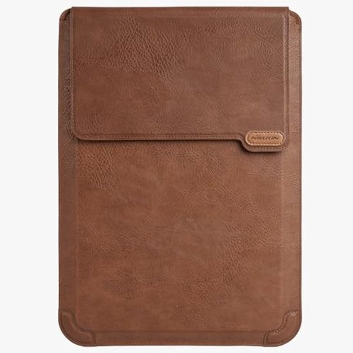 3-in-1 Sleeve voor Laptop en Tablet tot 14 Inch - Bruin