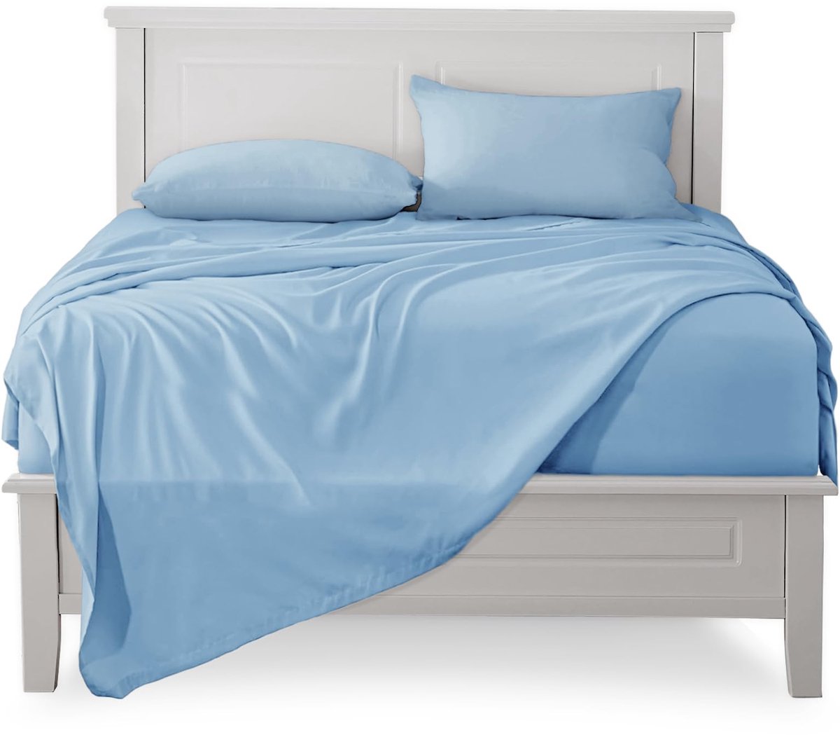 FARFALLAROSSA Beddengoed voor Frans bed, materiaal 100% puur katoen, beddengoed en 1 kussensloop, beddengoed Made in - ShopVlot