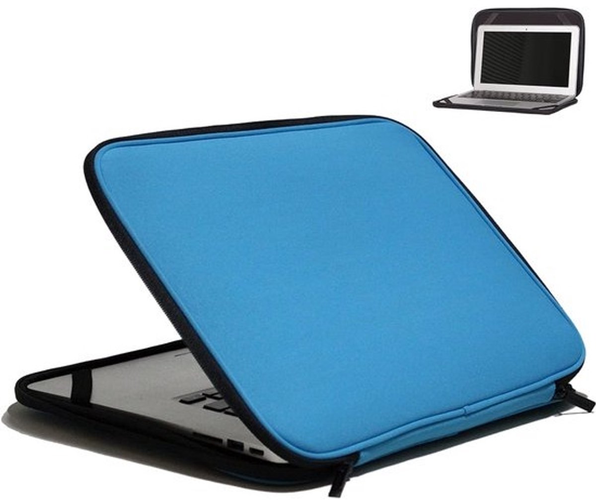 Laptophoes 15,6 inch opvouwbare slanke hoes lichtgewicht tas voor notebook computer