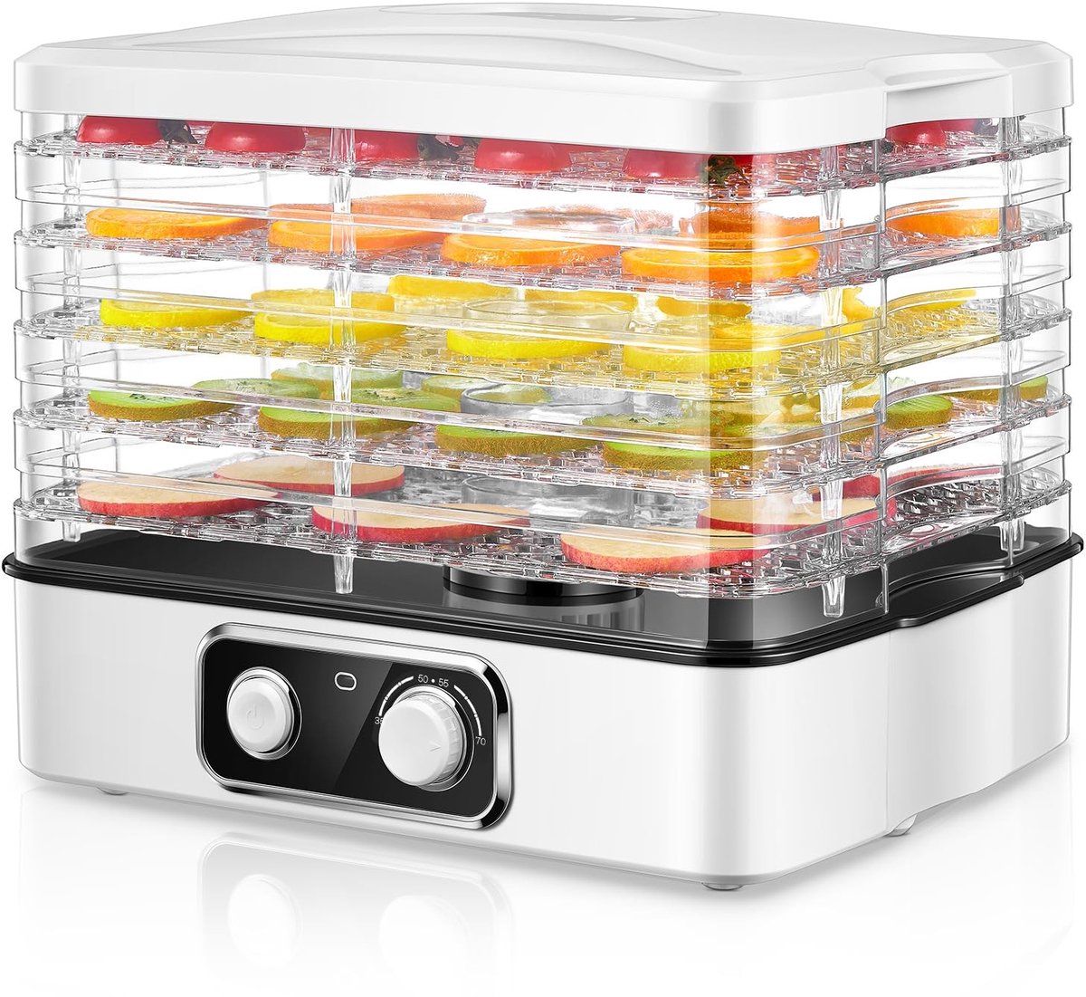Solidchoice - Voedseldehydrator met 5 Platen en Temperatuurregeling