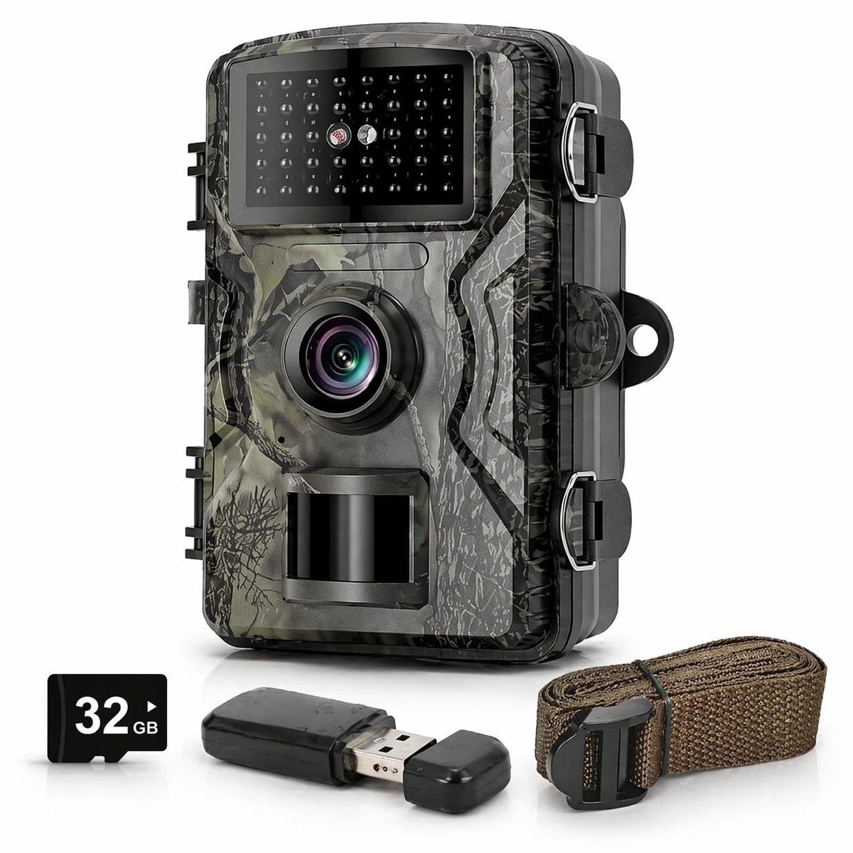 Solidchoice - 4K Jachtcamera met Nachtzicht en Bewegingsdetectie