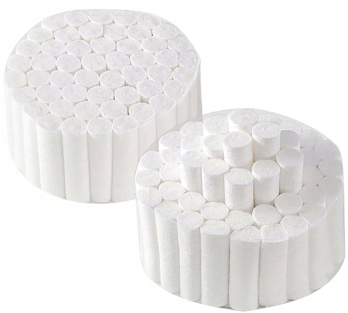 Solidchoice - 300 Stuks Hemostatische Katoenen Rollen voor Neusverzorging