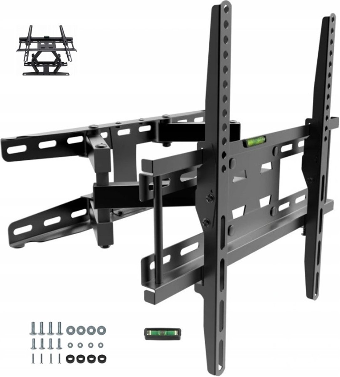 Draaibare TV Muurbeugel voor 43-inch Televisies - Robuust & Verstelbaar
