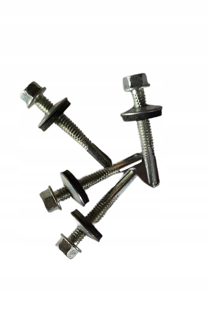 Zelfborende WSS schroeven 5,5x38 met EPDM ring - 10 stuks