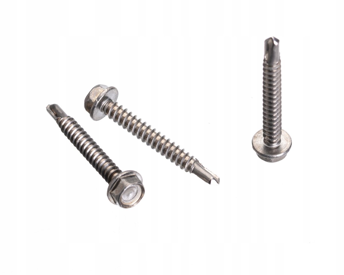 RVS Zelfborende Schroeven 4,8x45mm - 10 stuks