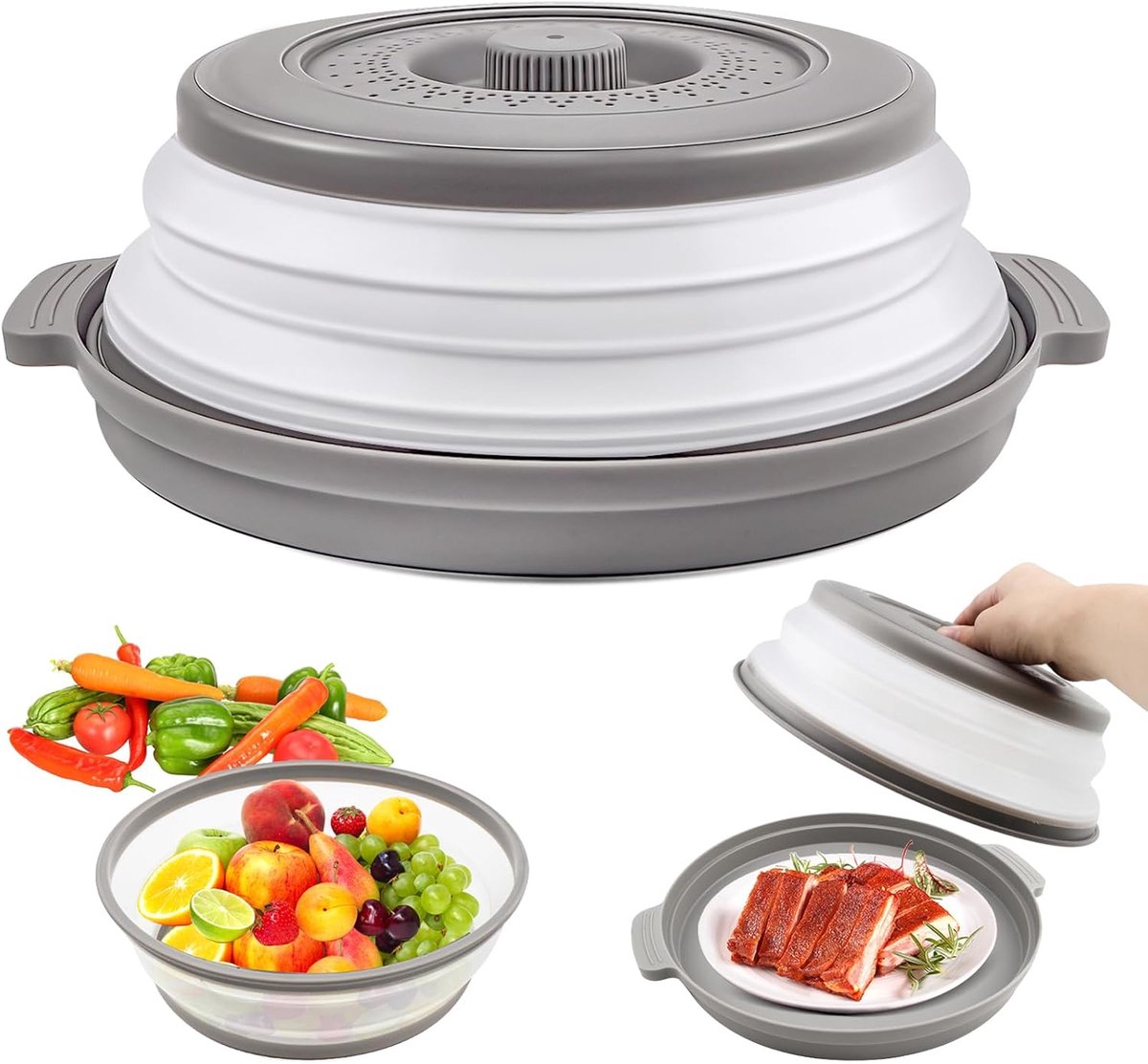 VAIAV Magnetronafdekking, Opvouwbare magnetronhoes, Microwave Cover, Magnetrondeksel, Spatbescherming magnetron - ShopVlot
