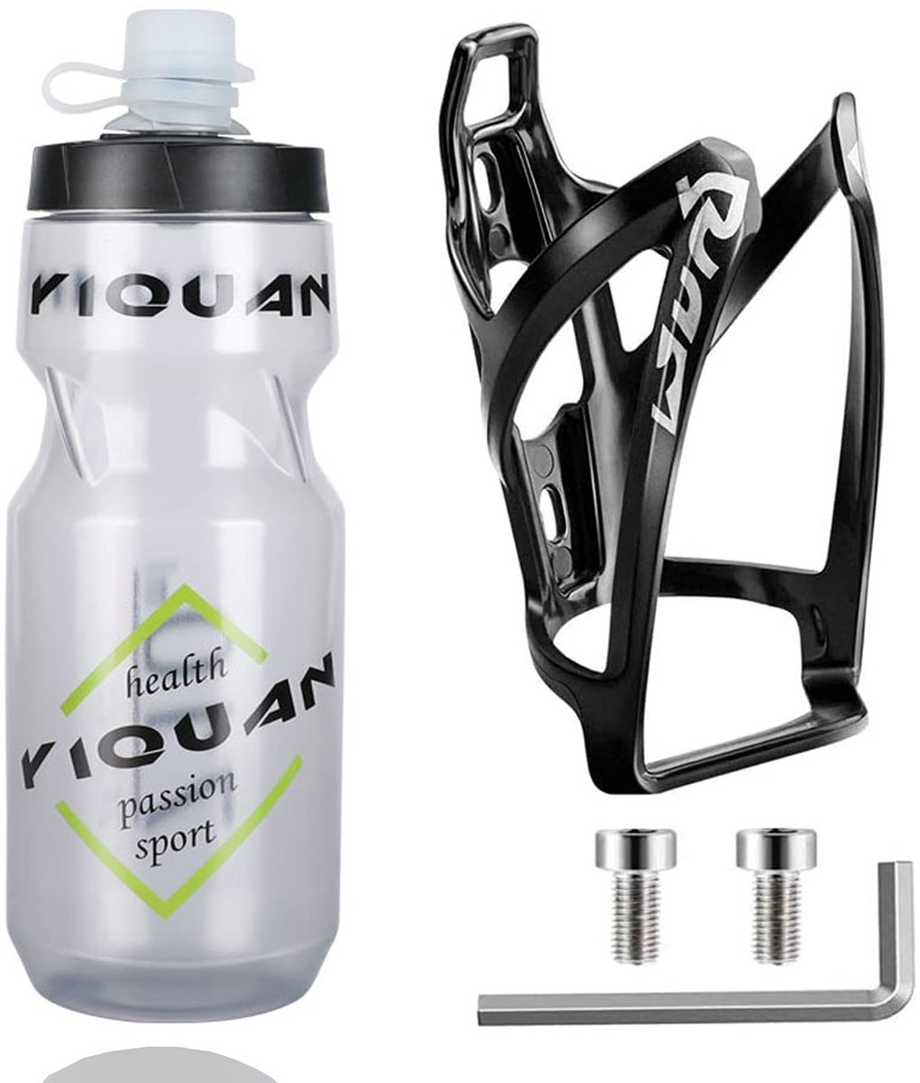 Solidchoice - Fiets Drinkfleshouder met Premium BPA-vrije Fles