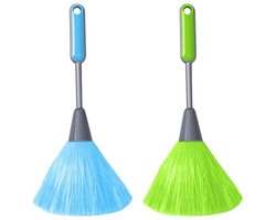 Solidchoice - Set van 2 Fluffy Microfiber Dusters voor Efficiënte Reiniging