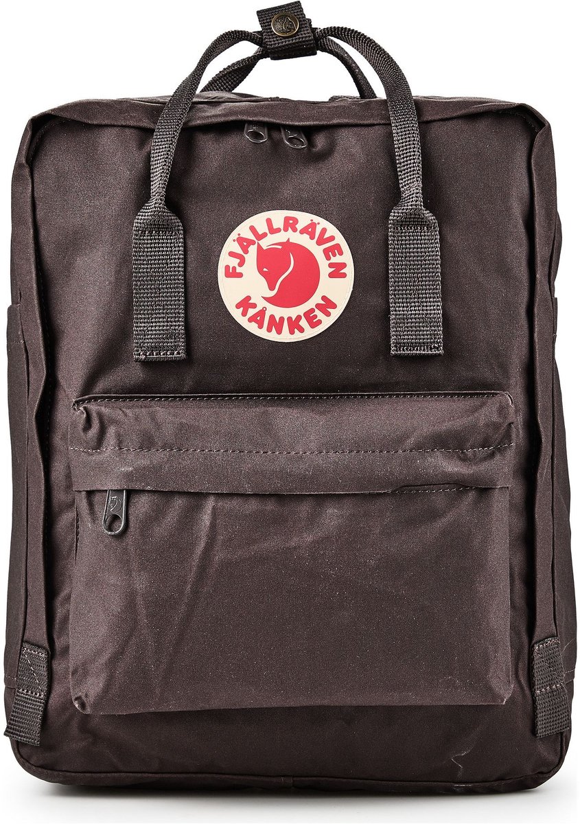 Fjällräven vrijetijdsrugzak rugzak Kånken Kånken Original 16L Black Oak donkerbruin