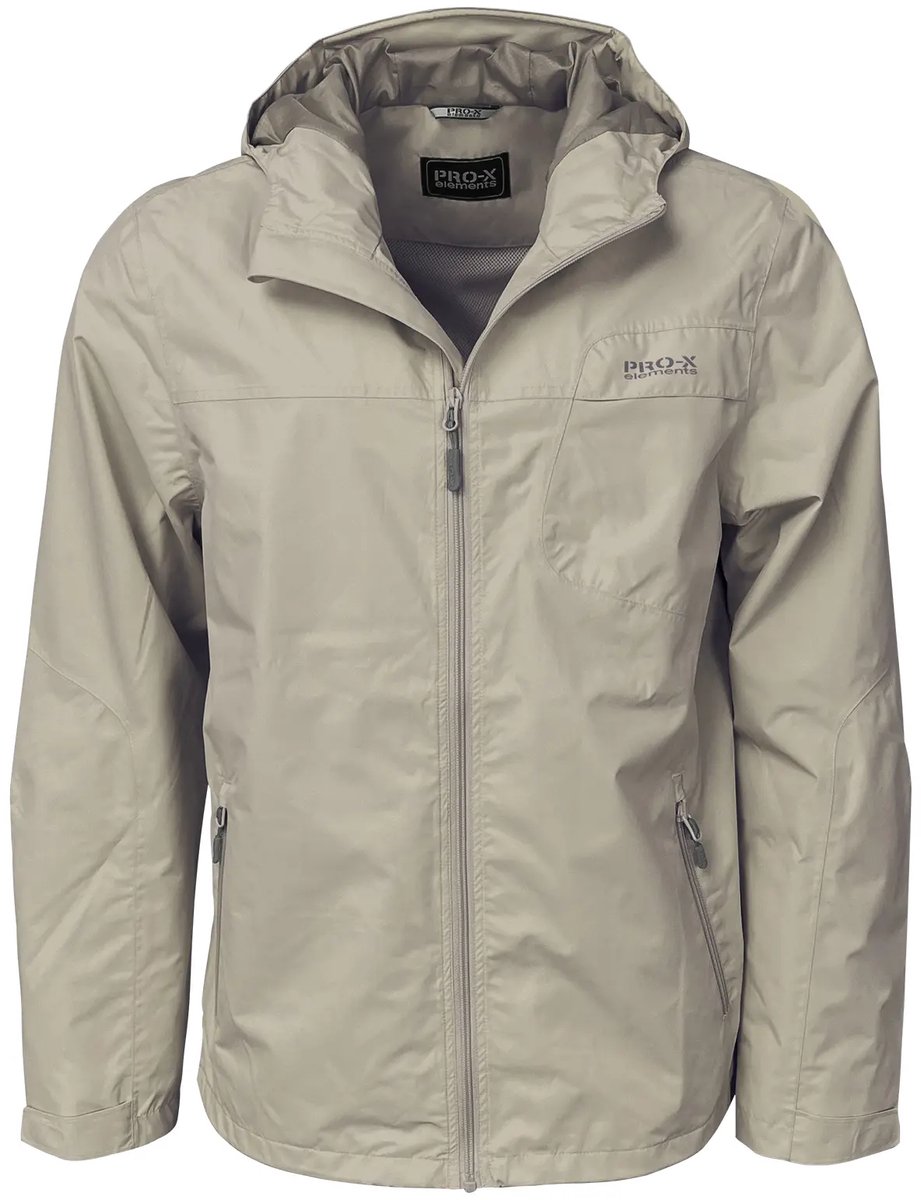 Waterdichte Jas Pro-X Elements Dieter Beige
