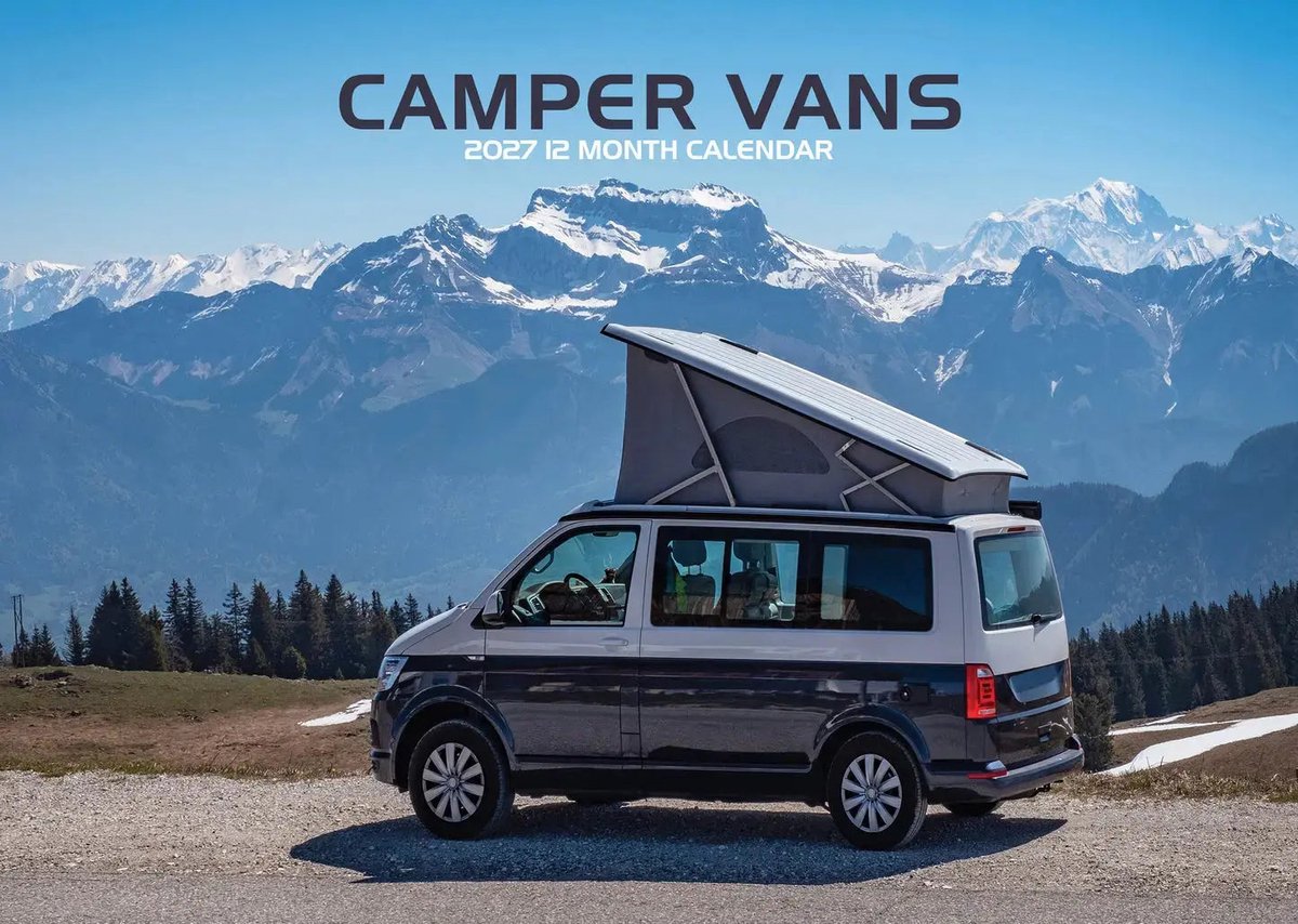 Camper Vans A3 Kalender 2027