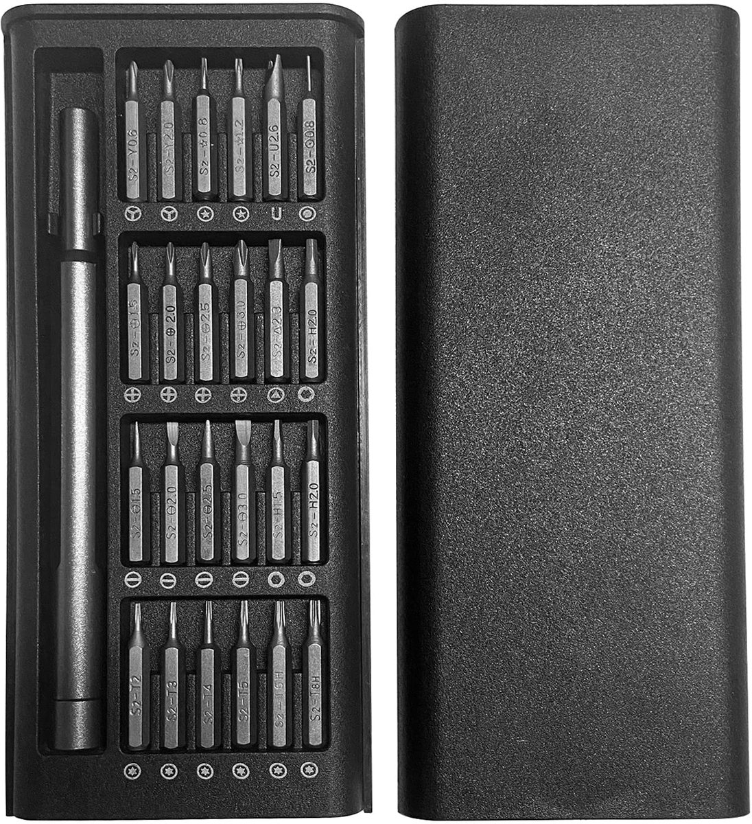 Elzusha - Precision Screwdriver Set 24 in 1 - Mini Magnetische Schroevendraaier Set