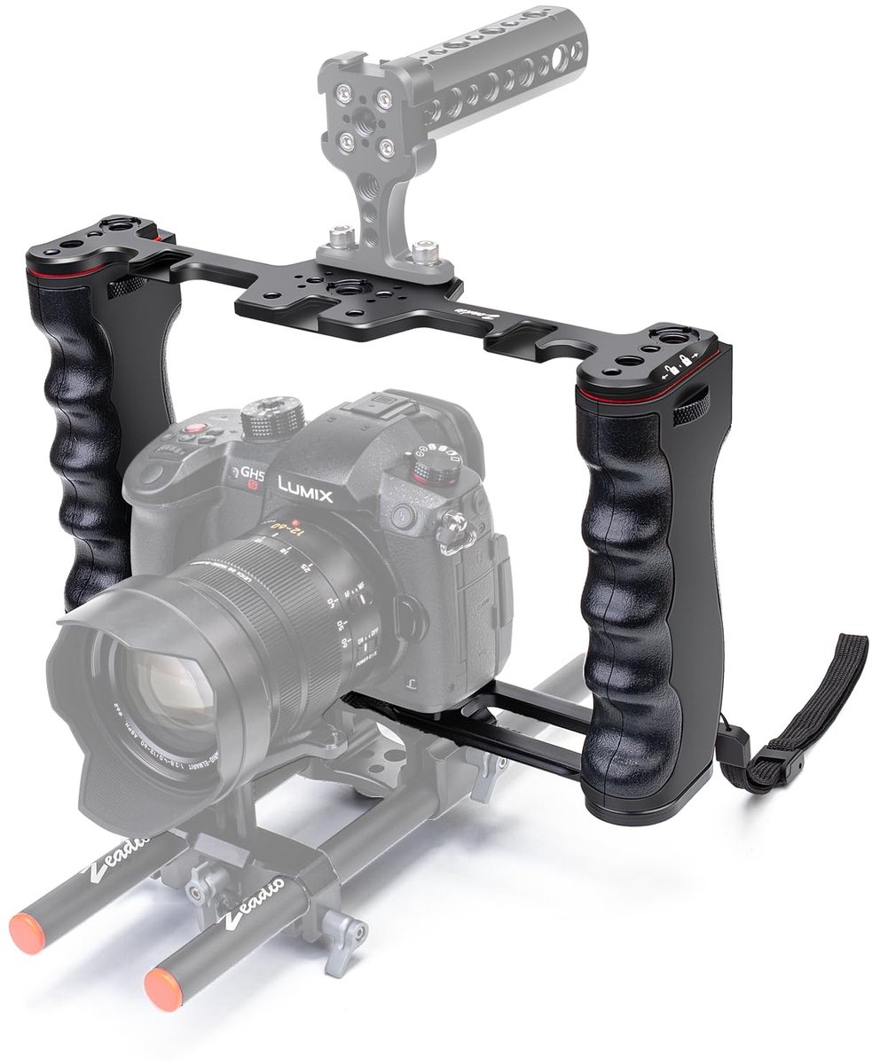 Elzusha - Camera Video Rig Cage voor DSLR en Camcorders
