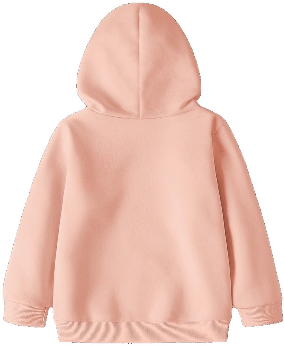 Currero Hoodie Meisjes Warme Hoodie Met Capuchon Comfortabele Sweater Meisje Casual Trui Pullover Meisjestrui 4-5 Jaar Roze