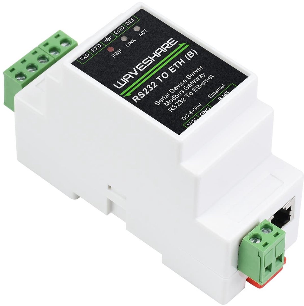 Elzusha - RS232 naar RJ45 Ethernet Converter Module voor Industrie