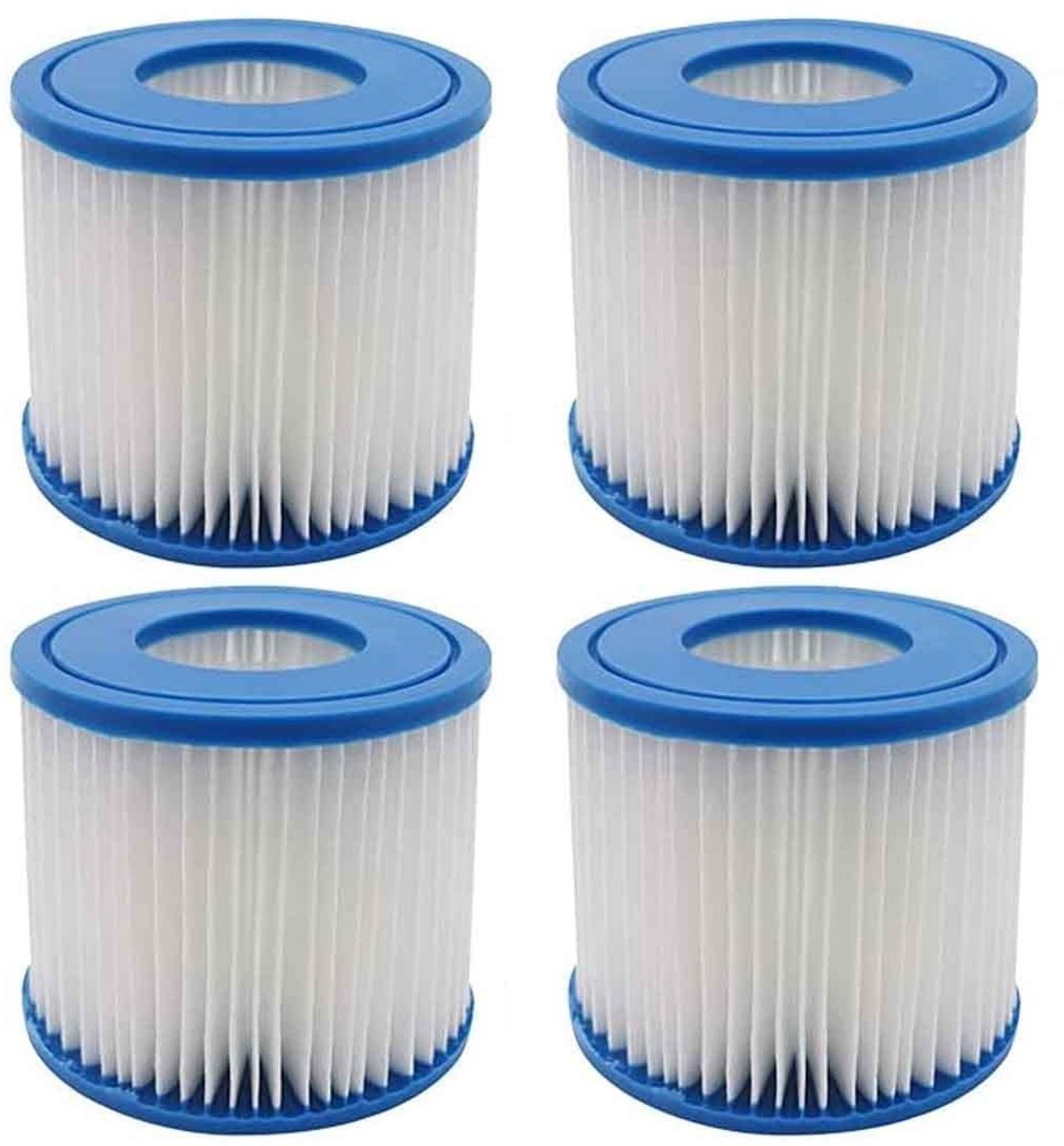 Elzusha - 4 Stuks Filter voor Intex en Summer Waves Zwembaden