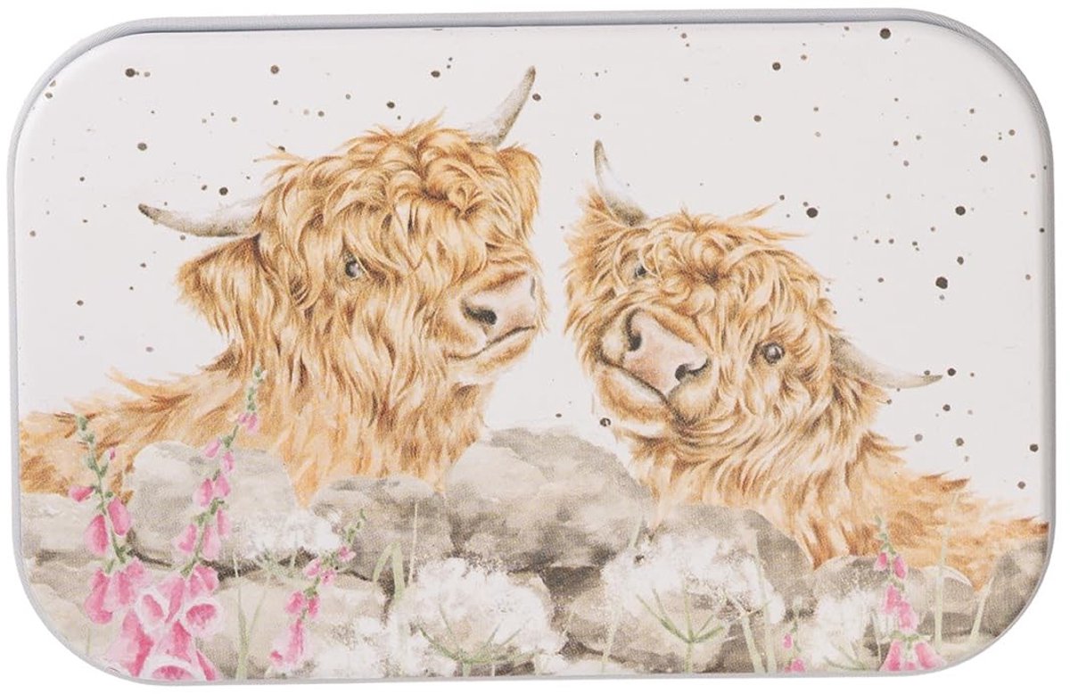 Elzusha - Just for Moo' Mini Tin met Koe Ontwerp