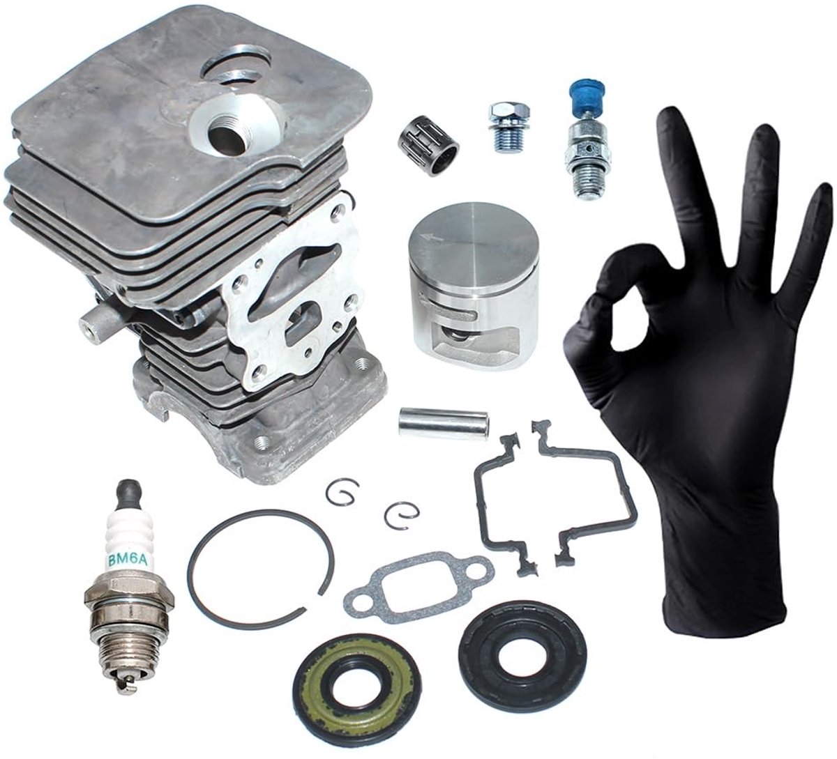 Elzusha - Cylinder Piston Kit voor Husqvarna en Jonsered - Geschikt voor meerdere modellen