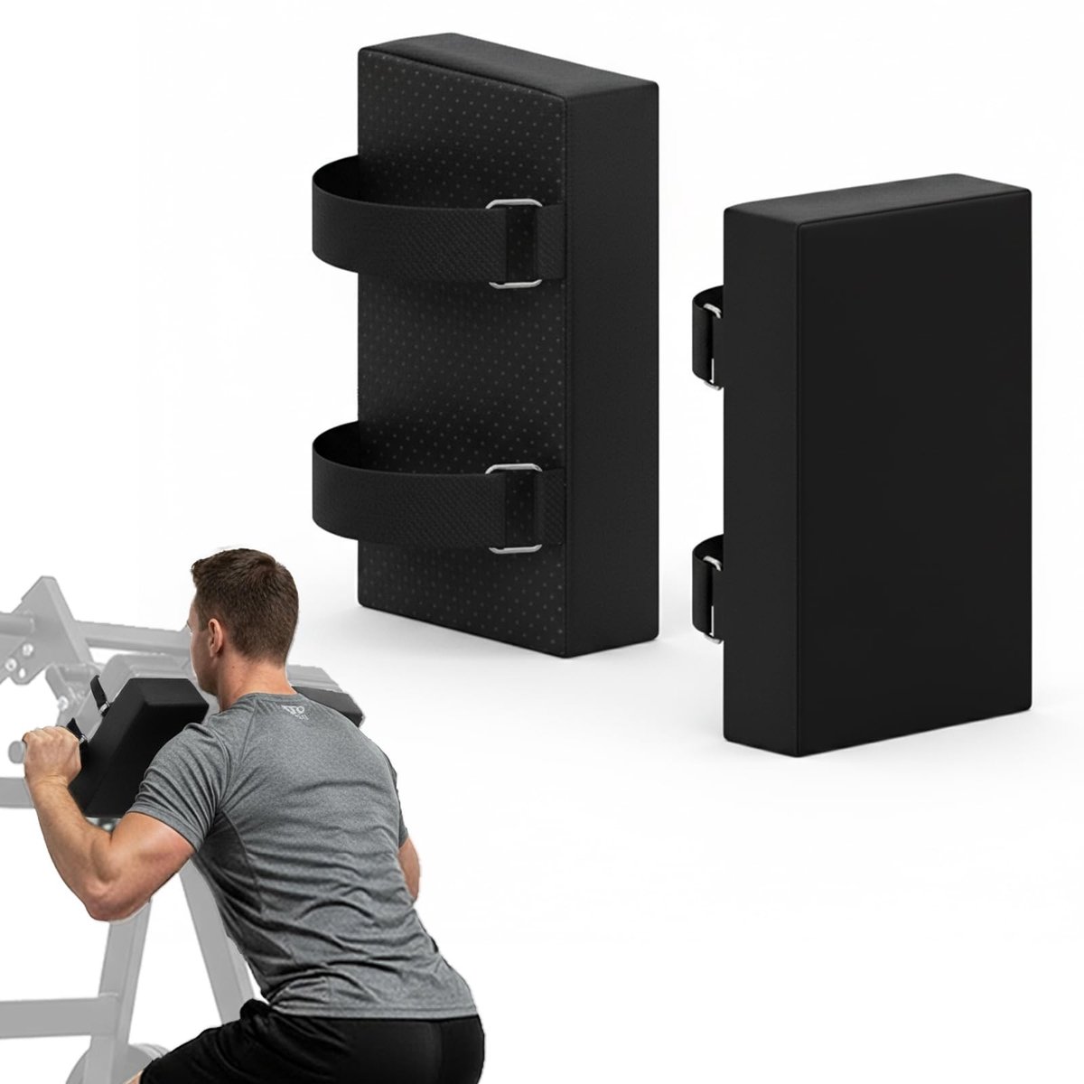 Elzusha - Set van 2 Extra Schouderkussens voor Hack Squat en Leg Press