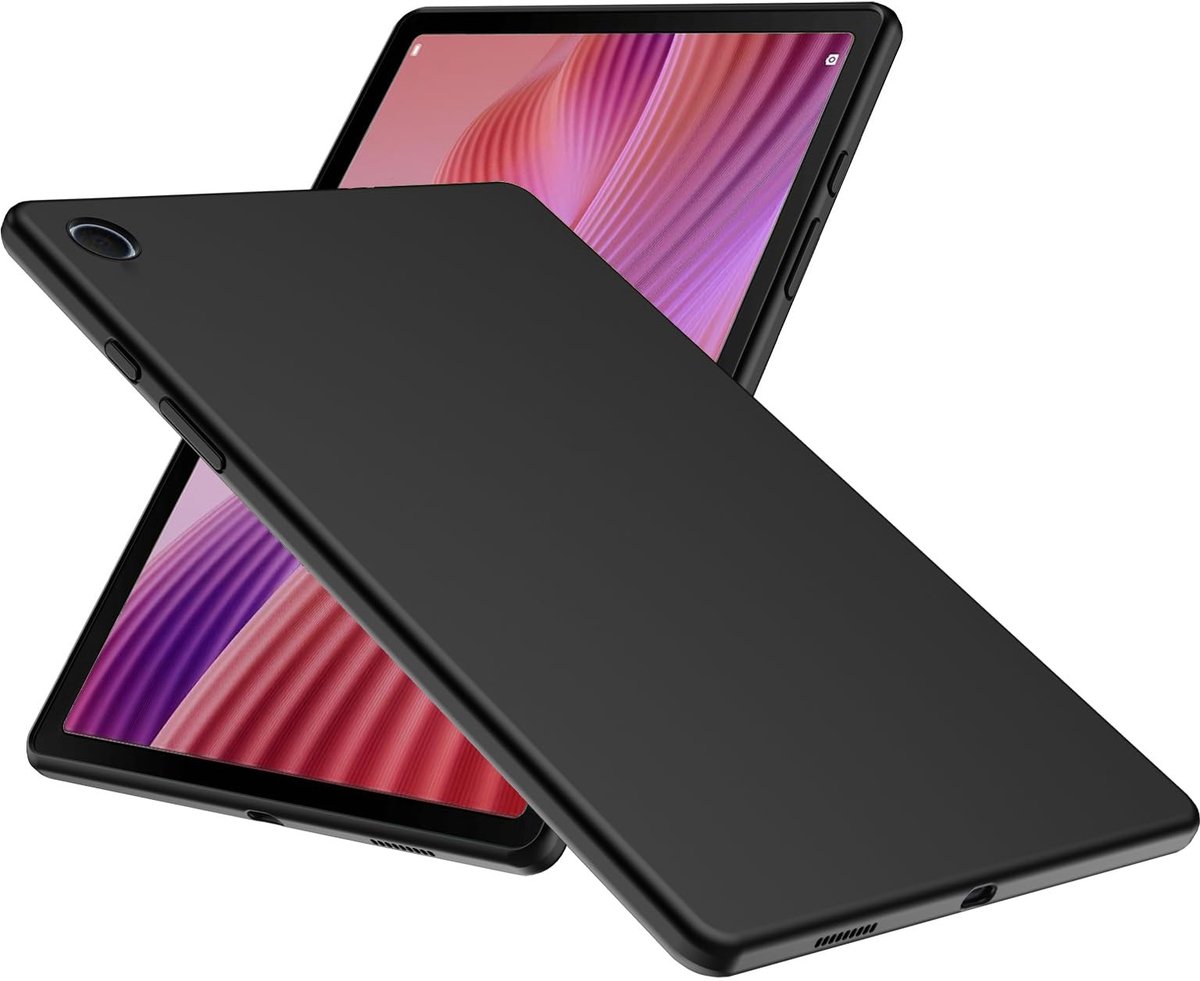 Elzusha - Ultra Dunne Beschermcase voor Lenovo Tab 10.1 inch - Zwart
