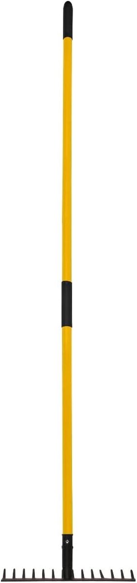 Tuinhark Ergonomisch - Tuin Hark - Bodem Losmaken - Glasfiber steel - 122 cm - Beige